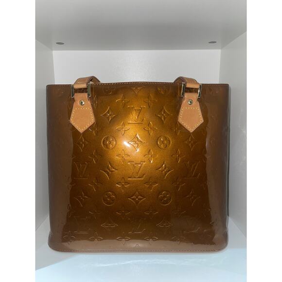 Louis Vuitton Vernis Houston Bronze - Picture 1 of 5